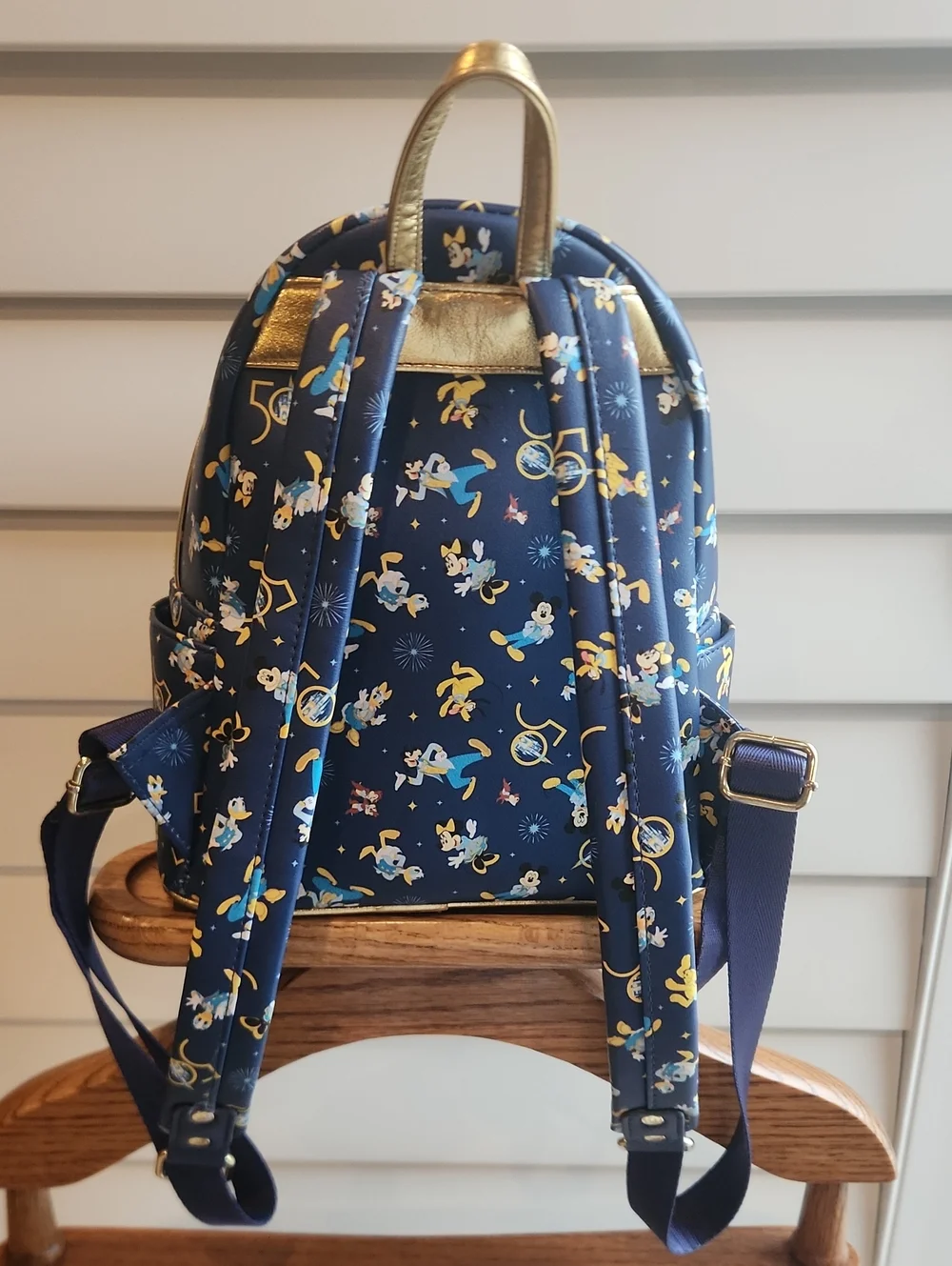 Walt Disney World 50th Anniversary Mickey and Friends Loungefly Backpack